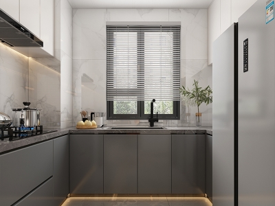 越秀麓端府125㎡现代风格